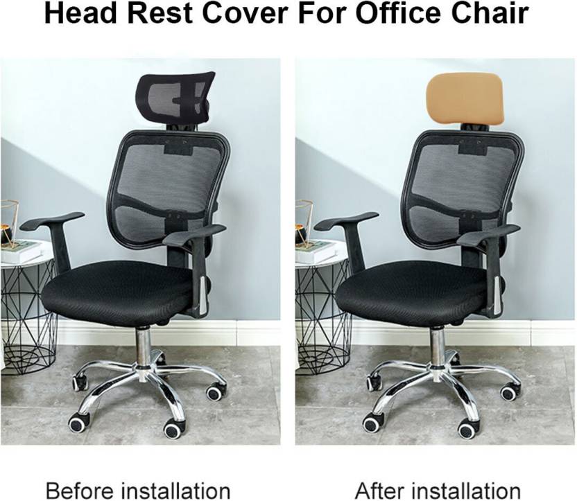 HOTKEI | Headrest cover for Boss Office chair cover on livebetterindia