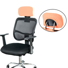 HOTKEI | Orange office chair headrest cover on livebetterindia