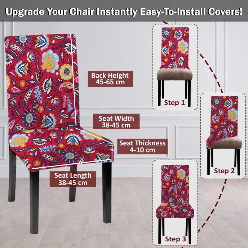 Lazi | dining chair cover size on livebetterindia