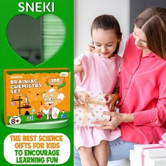 SNEKI 99+ Science Experiment Kit and Home Experiment Kit for kids above 9 year