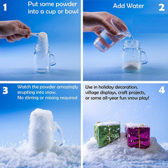 Hotkei | how to make artificial snow at home on livebetterindia.com
