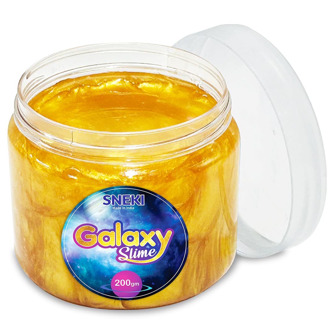 SNEKI | Golden Shining slime gel on livebetterindia.com