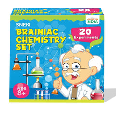 SNKEI | Brainiac Home experiment kit for kids with 20 experiments on livebetterindia.com