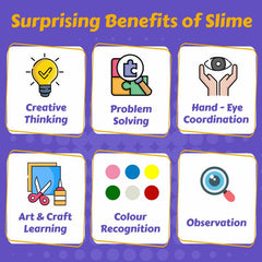 SNEKI Mega Slime Kit Multicolor Scented Toy Slime Gel Kit with Accessories to play
