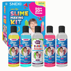 Sneki | Slime making kit for kids above the age 3 on livebetterindia.com
