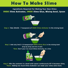 Sneki | How to make Slime at home for kids on livebetterindia.com