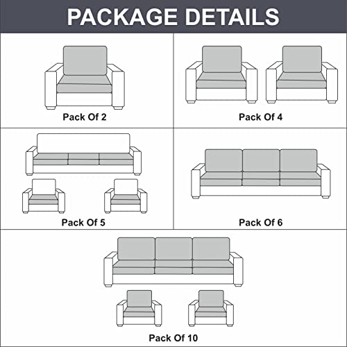 LAZI | 21 x 21 Wooden sofa cushion cover package detail on livebetterindia.com