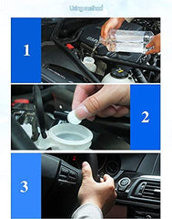 HOTKEI Combo of 100gm car cleaning gel+10 car glass cleaning tablets for Car Wash