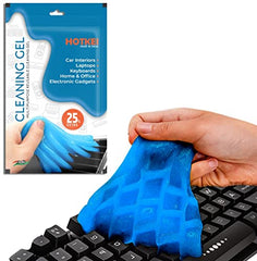 HOTKEI Pack of 2 Super Clean Magical Universal Cleaning Slime Gel for Keyboard, Laptops, Car Accessories, Electronic Products
