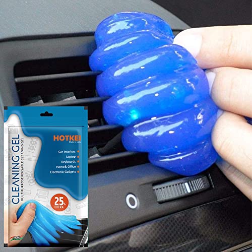 HOTKEI Combo of 100gm car cleaning gel+10 car glass cleaning tablets for Car Wash