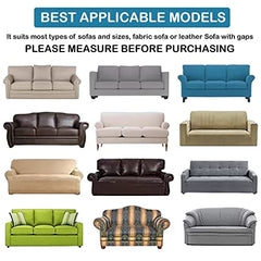 HOTKEI (1 Seater Airforce Blue Polycotton Big Universal Non-Slip Elastic Stretchable Couch Sofa Set Cover Protector for Single Seater Sofa seat Stretchable Cloth Full Covers