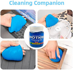HOTKEI Multipurpose Dashboard Cleaning Slime Gel Slime Putty Half Kg (500 Gm)
