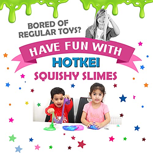 HOTKEI 1 Bottle DIY Magic Toy Slimy Slime Gel Jelly Putty Set kit Toy for Girls Boys Kids Slime - 50 gm
